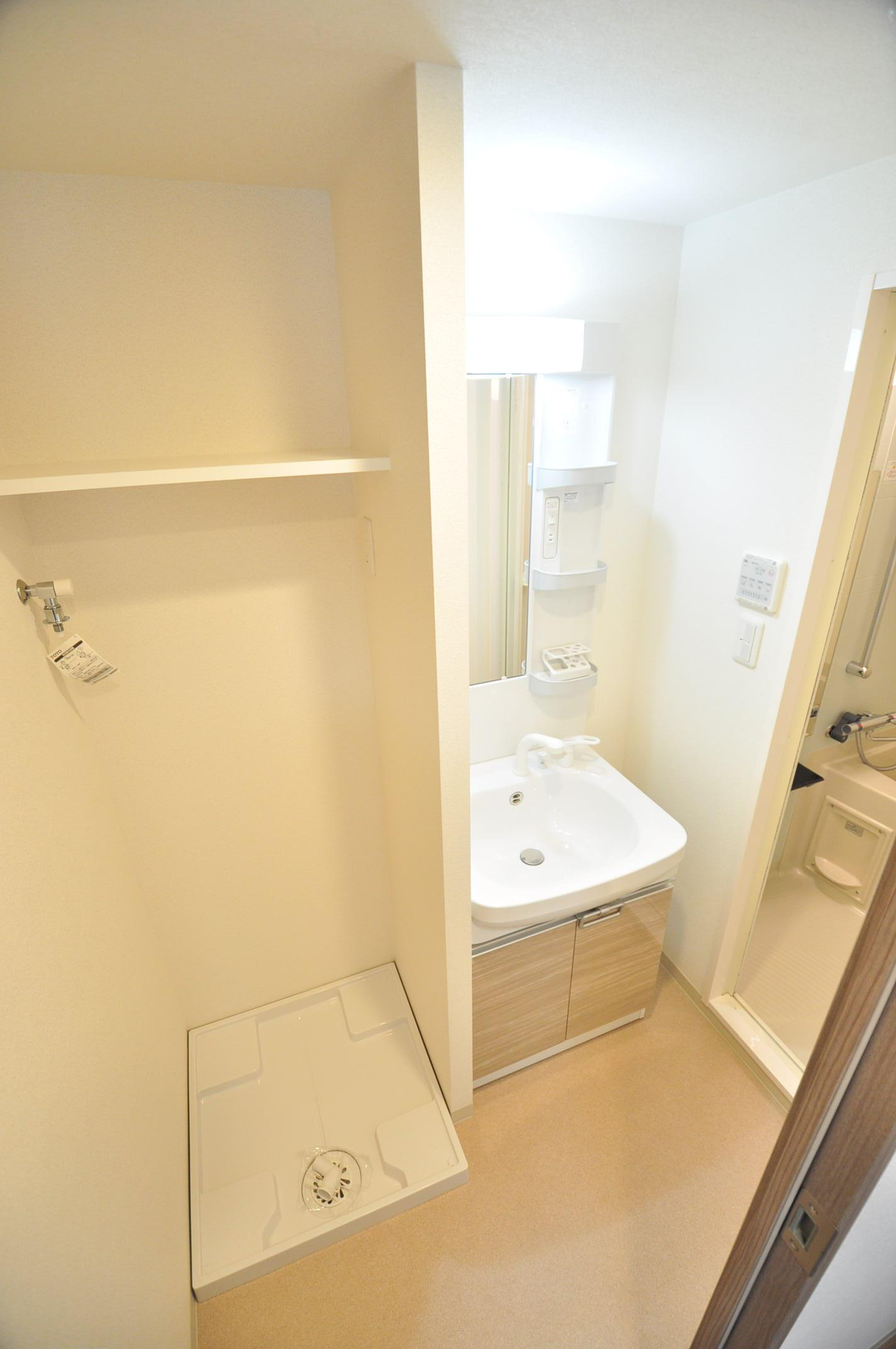 大阪市城東区鴫野西２丁目の賃貸マンションの洗面所