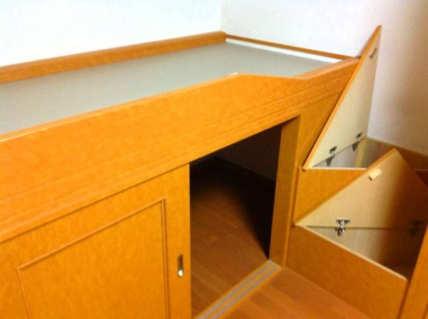 レオパレスフルールⅡの寝室