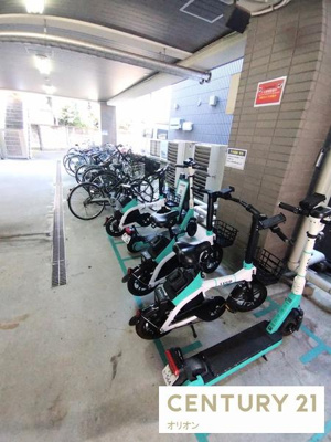 【その他共用部分】 | KENZO HAUS toshima park | 敷地内駐輪場