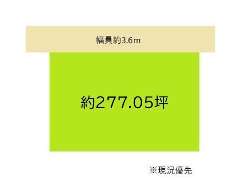 海南市幡川　土地