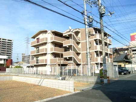 ブランネージュの外観|外観は落ち着いています