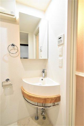 ラシーヌ天王寺南の洗面所