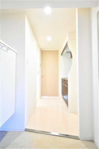 ラシーヌ天王寺南の玄関