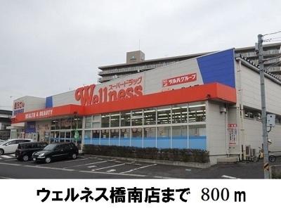 【周辺】 | ラフレシャンタン　さいか | ウェルネス橋南店まで800m