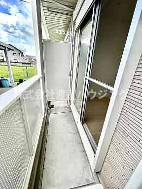 MATSU-KAZE Ⅱのバルコニー