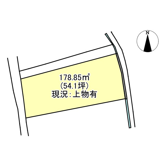 西条市大町278-11の土地図