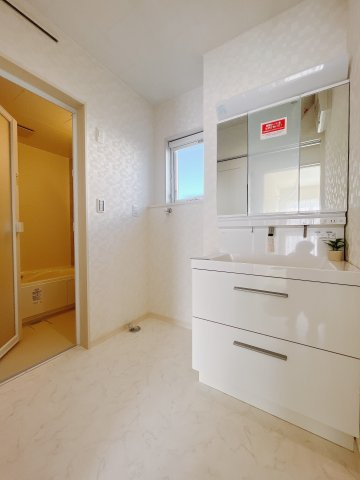 【新築戸建】高崎市片岡町の独立洗面台|■洗面室