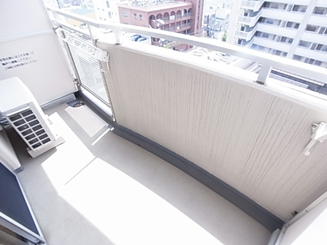 神戸市長田区若松町３丁目の賃貸マンションのバルコニー