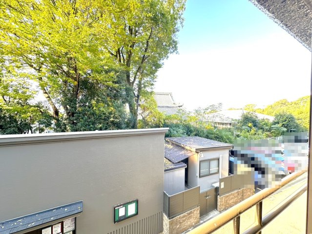 京阪本線「七条」駅徒歩１８分の３階建てマンション２階部分◆リフォーム済の３ＬＤＫ◆ネオハイツ東山の展望|東側洋室からの眺望