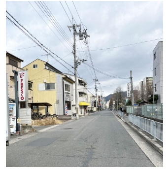 西野今屋敷町　店舗の周辺