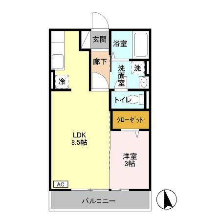 ライデンハイツⅡの間取り