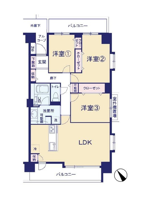 京王相模原線「稲城」稲城パーク・ホームズの画像