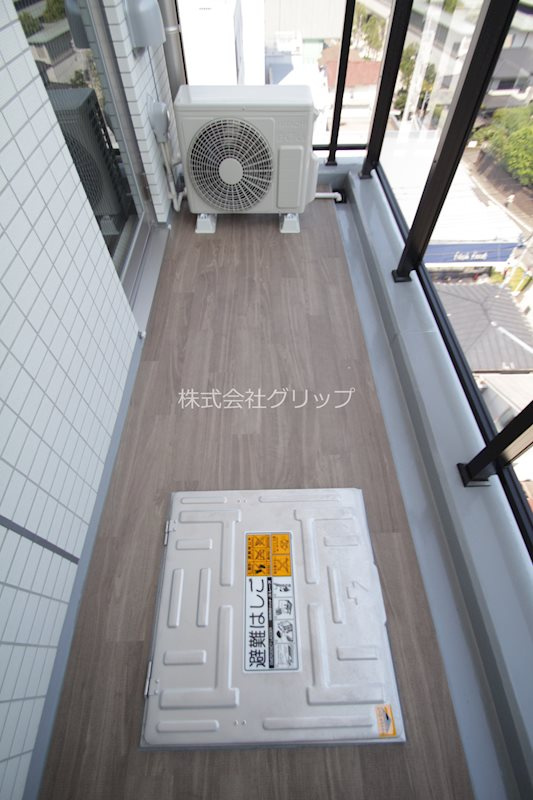 ラフィスタ横浜蒔田Ⅰのバルコニー
