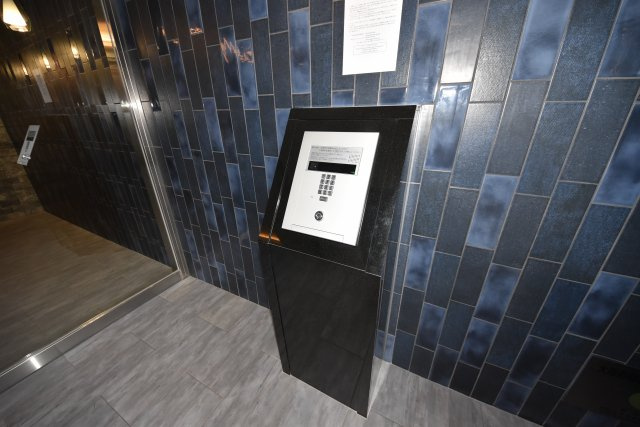 プレサンス谷町九丁目駅前のセキュリティ