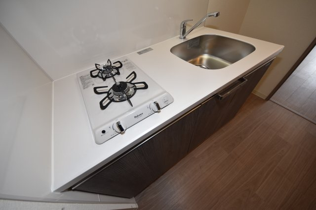 プレサンス谷町九丁目駅前のキッチン