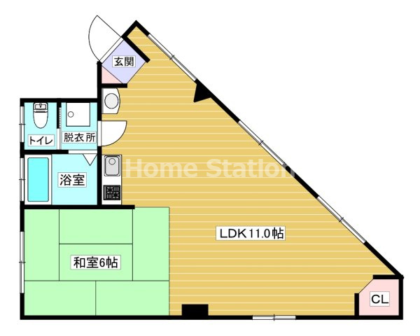 【間取り】 | ホープアベニュー野田
