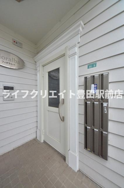 Fioralbaのエントランス