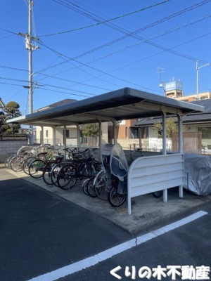 【その他共用部分】 | ラフィーネTAMAIⅡ | 駐輪場です