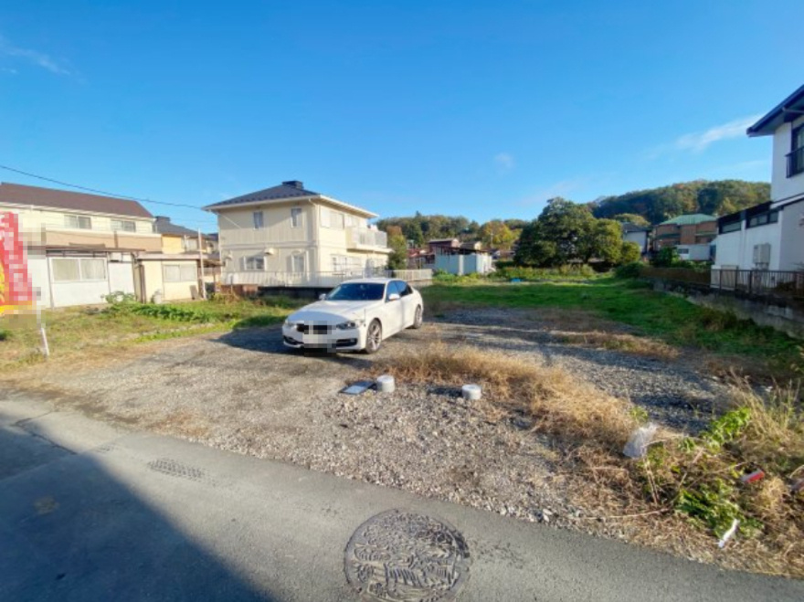 祝成約　八王子市　下恩方町　売地の外観|緑豊かな建築条件付きの売地です。～仲介手数料無料☆八王子ひなた不動産～八王子市下恩方町　売地