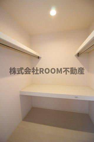 アールエム都北の収納|大きなスペースがあり、収納には困りません