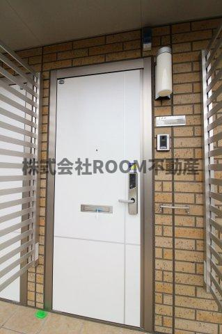 アールエム都北の玄関|ゆったりとした玄関です