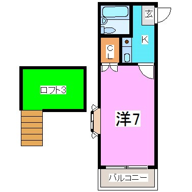 【間取り】 | パレスあい