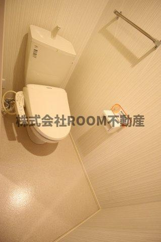 アビテプレミールのトイレ|落ち着いたトイレです