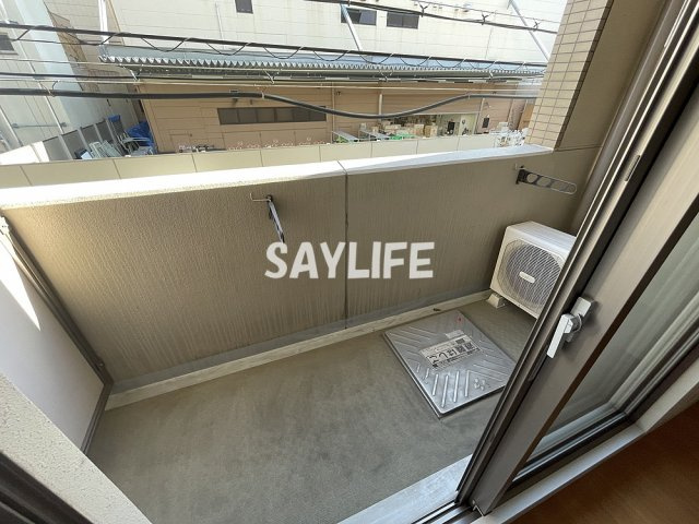 リヴシティ深江橋のバルコニー