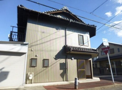 【外観】 | 下坂町借家【名古屋市賃貸・ガレージ付】