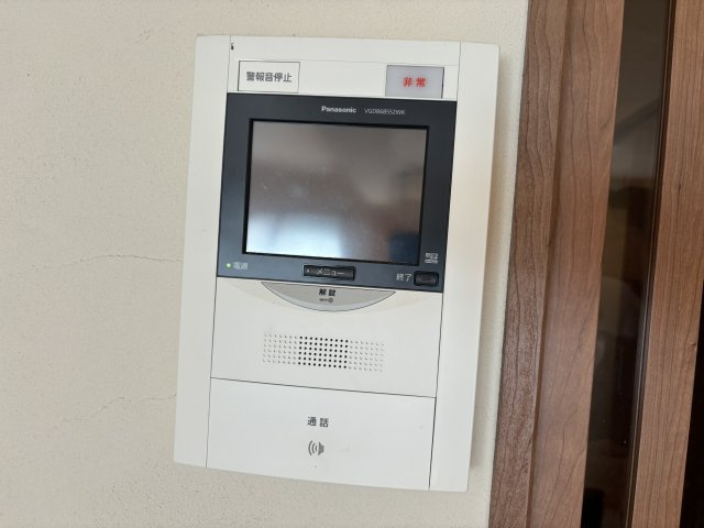 TVモニター付インターフォンで安心です！