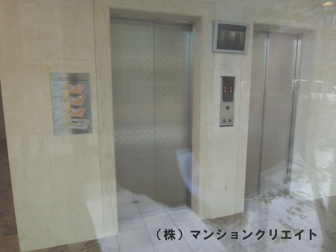 プレミスト大手さくら通りのその他共用部分|エレベーター