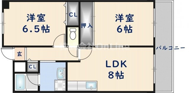 【間取り】 | 友井グレイス
