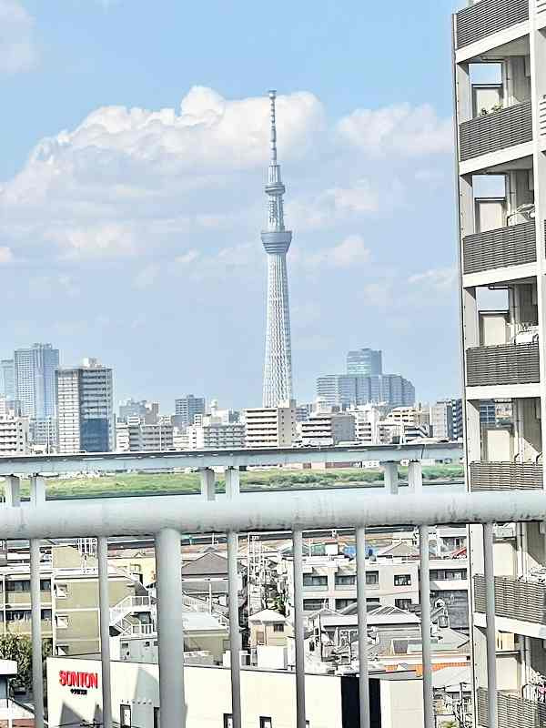 コンテ西葛西　4階　69.17㎡　リ　ノベーション済 家具　エアコン付の展望