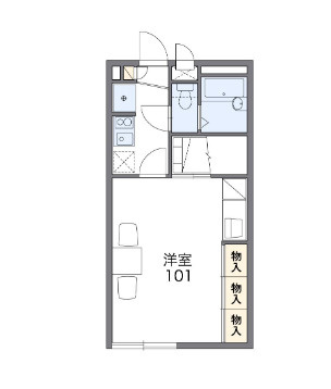 レオパレスステラ0506の間取り|画像2