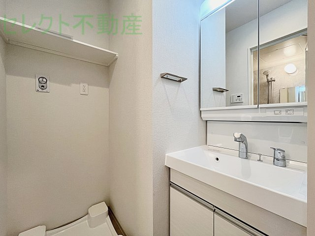 E-city大須の洗面所