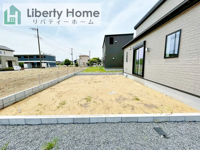 鹿嶋平井東１丁目２４－１期　２号棟　新築戸建の庭