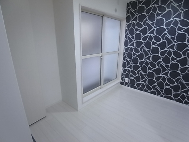 神戸市兵庫区小山町のアパートのバルコニー