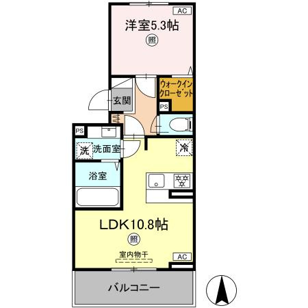 ミル・ルミエールの間取り