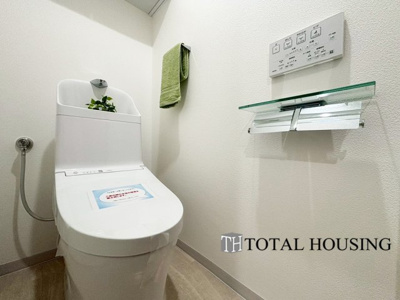 【トイレ】 | セザール月寒西 | 温水洗浄機能付きトイレです♪