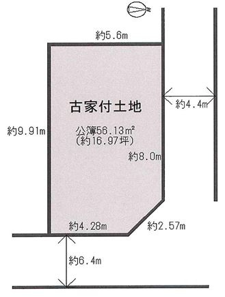 【土地図】 | 八尾市刑部4丁目土地　刑部小学校　近鉄高安駅