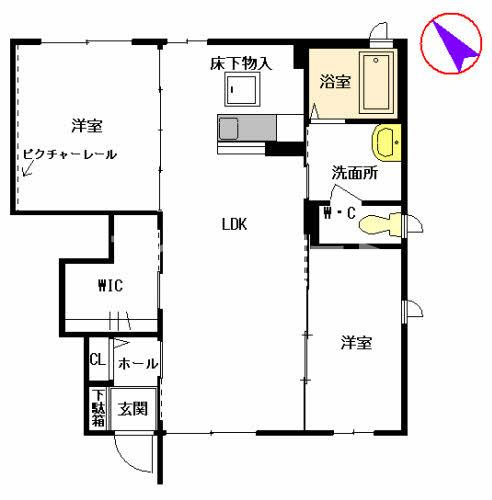 【間取り】 | ミロワールB