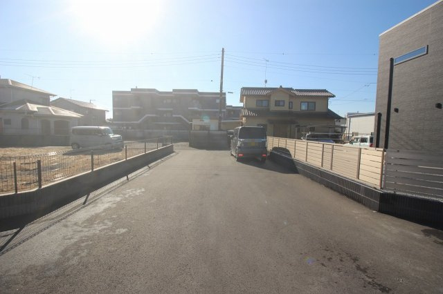 壬生町本丸2丁目の外観|敷地内より通路部分（2025年1月撮影）