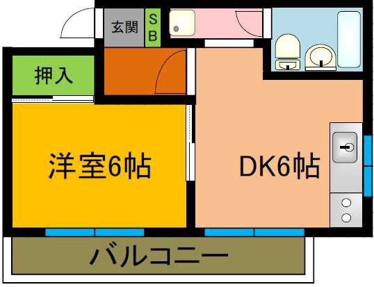 エトワール王子の間取り