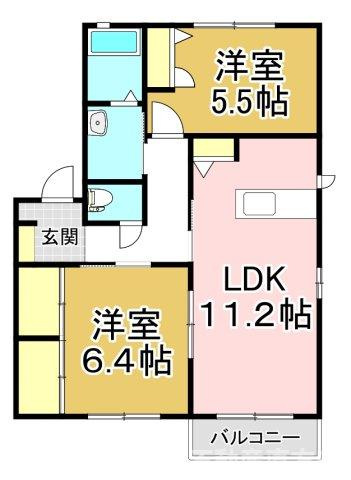 ファンテージ21Cの間取り