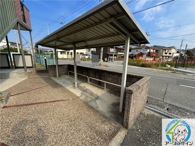 フローラ山の下のその他共用部分|駐輪場があります