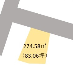 橋本市城山台1丁目・土地・56882の区画図