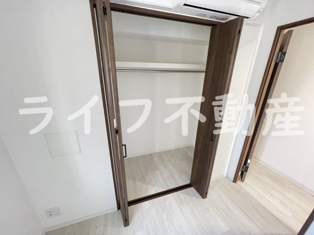 プレサンスＮＥＯ新深江リュミエル の収納|ちょっとした収納スペースも充実しています
