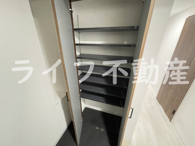 プレサンスＮＥＯ新深江リュミエル の収納|十分な収納スペースがあります