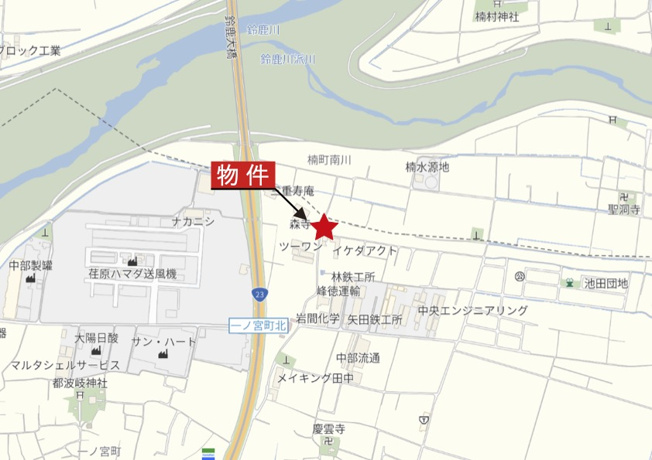 【地図】 | 鈴鹿市池田町 | 広域Map