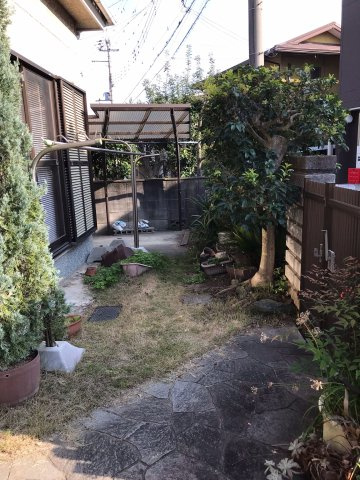 和歌山市木ノ本・中古戸建・54622の庭